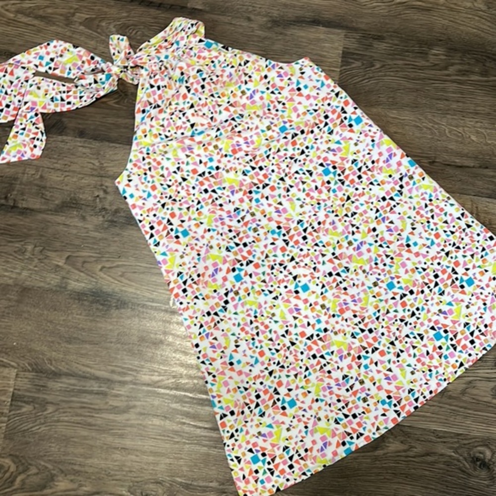 CECE Candy Gems Print Tie Neck‎ Shift
Dress Sz 4 - Picture 10 of 10